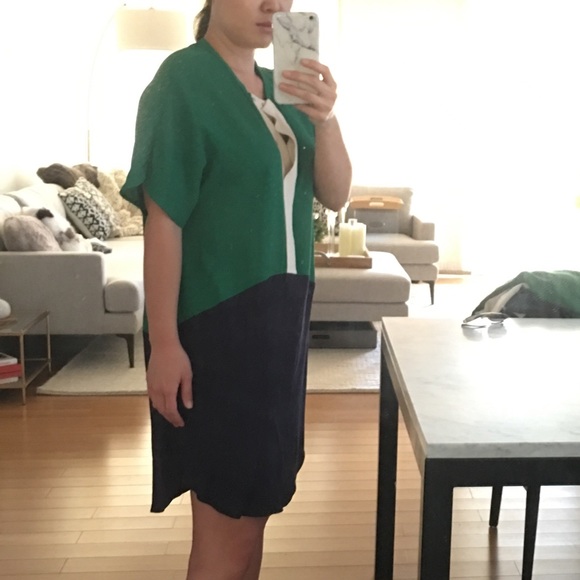 Zara color block dress M - Picture 4 of 4